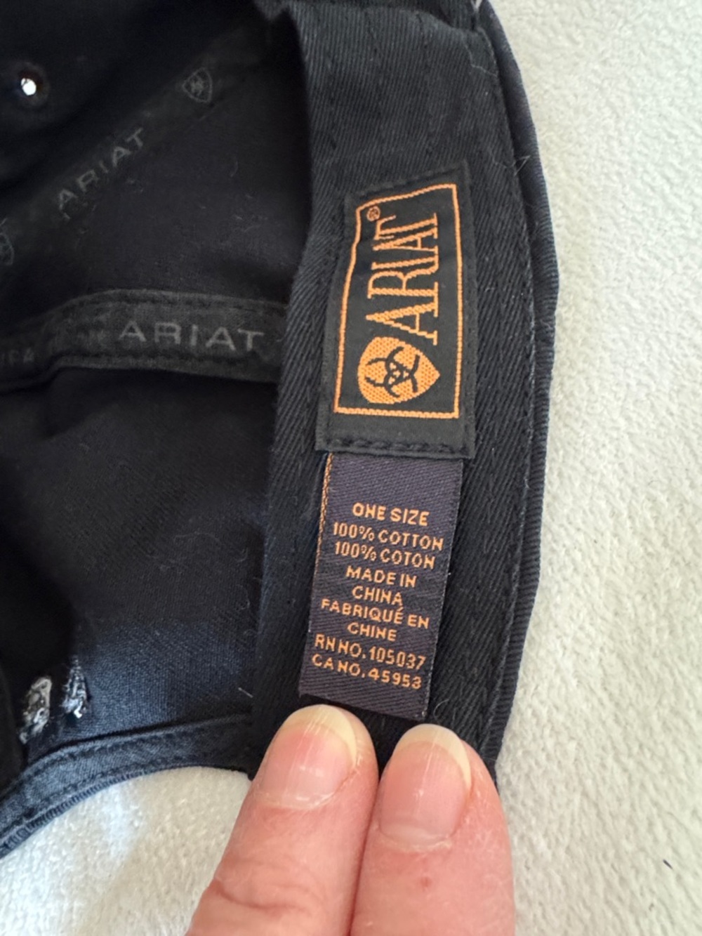 Ariat ball cap - Picture 8 of 8